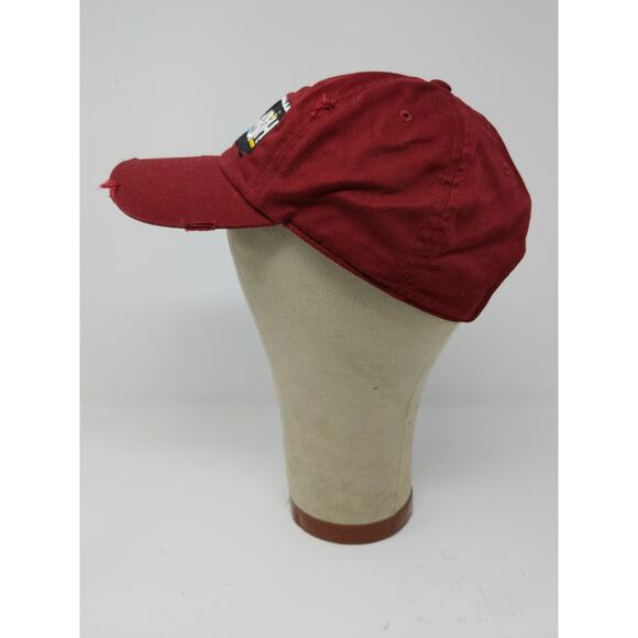 StupidLaBih Slideback Hat Embroidered Logo Kbethos Vintage Cap Red - Picture 4 of 10